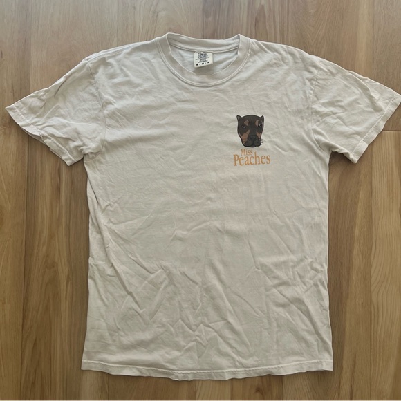 Barstool Sports Miss Peaches Adopt Don’t Shop Tee Medium - Picture 2 of 9
